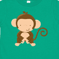 thumbnail image 4 of Inktastic Happy Monkey Boys or Girls Toddler T-Shirt, 4 of 5