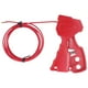thumbnail image 2 of Bloqueo de cable bloqueo de cable de acero Resistencia a altas temperaturas Durable para válvula para equipos mecánicos, 2 of 8
