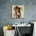 thumbnail image 4 of Epic Graffiti 'Terracotta Tile II' by Silvia Vassileva, Canvas Wall Art, 18"x18", 4 of 8