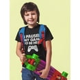 thumbnail image 2 of Unisex Gamer Kids Shirt - Unique Gift for Gaming Enthusiasts - Video Game, L, Black, 2 of 8