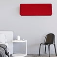 thumbnail image 5 of Uxcell Air Conditioner Cover Indoor AC Cover Knitted Dustproof Dust Covers for Wall Mount Split Air Conditioner Red 34.6", 5 of 6