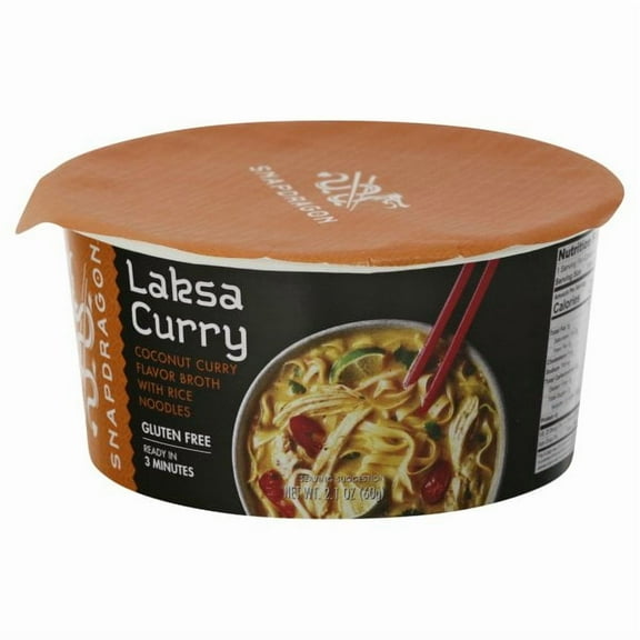 (Price/Case)Snapdragon Foods - Rice Ndl Bwl Singapr Cury - Case of 6 - 2.1 OZ