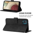 thumbnail image 4 of Compatible with Samsung Galaxy A12 5G Wallet Case with Card Holder Leather with Kickstand Phone Case for Women Men Durable Magnetic Protective Case for Samsung Galaxy A12 5G Black YBS, 4 of 14