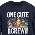 thumbnail image 3 of Paw Patrol - Rubble & Crew - One Cute Crew - Toddler & Youth Crewneck Fleece Sweatshirt, 3 of 6