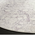 thumbnail image 3 of SAFAVIEH Passion Madrid Damask Area Rug, Lavender/Ivory, 5' x 5' Round, 3 of 7