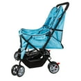 Karmas Product Double Pet Stroller Foldable Doggy Stroller TwoSeater