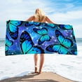thumbnail image 2 of Yika Beach Blankets Beach Towel New-fine Fiber Beach Towel Printed Towel Beach Swimming Vacation Absorbent Towel, 2 of 6