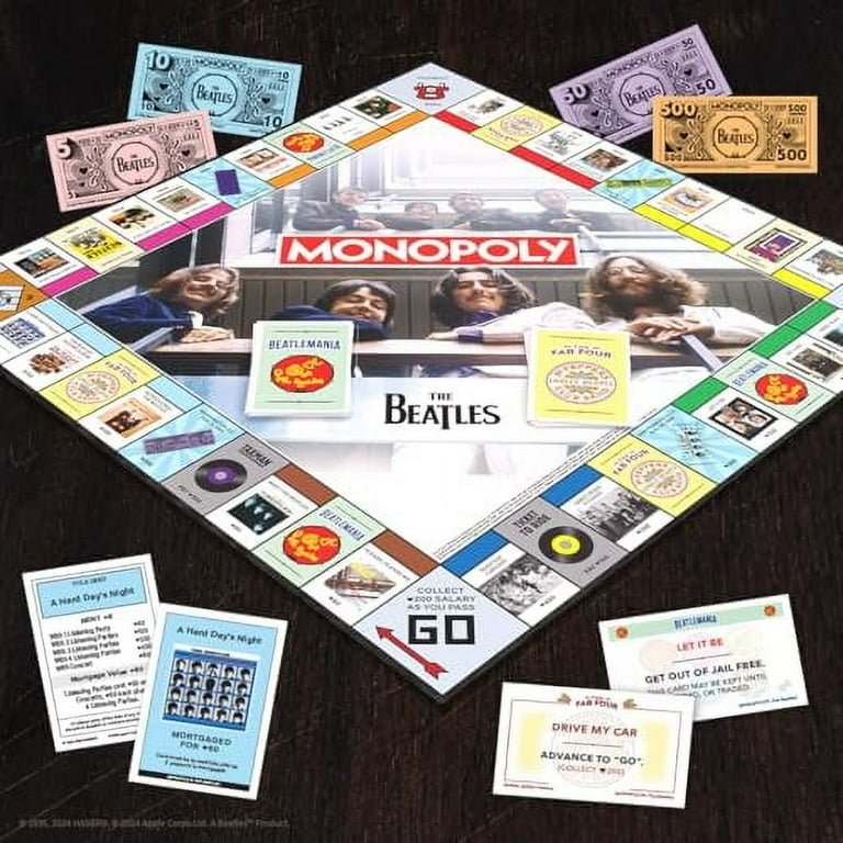 Monopoly: The Beatles Board Game | Play as Beatles Characters