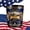 Blue Cup, variant on Esterze 250th Anniversary Whiskey Bottle Gift for Veterans - Patriotic We The People Decanter for Men, 1776-2026 Commemorative Keepsake Father's Day Gifts