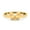 Yellow, variant on Simulated Cubic Zirconia Size-5 Butterfly Ring Round Shape 925 Sterling Silver