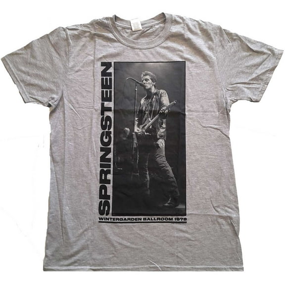 Bruce Springsteen Unisex T-Shirt Wintergarden Photo (Medium)