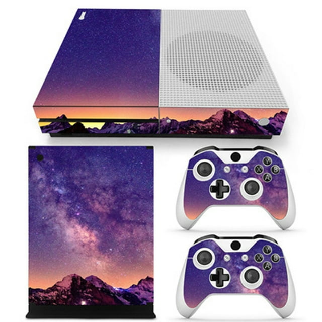 MGFED Autocollant en Vinyle Fibre de Carbone pour Manettes de Console Xbox ONE Slim