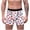 Red, variant on Vetsdori Valentines Underwear for Men Soft Cozy Trunks Casual Elastic Waist Boxers Trendy Heart Print Mens Boxer Briefs Gift for Men