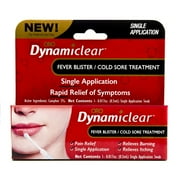 Cold Sore Fever Blister Single Use Treatment by Dynamiclear for Rapid Relief of Herpes Outbreak Cold Sores and Fever Bliters