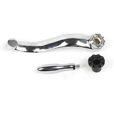 9 Teeth Elevating Knee Crank For Milling Machines | Bridgeport Compatible Cast Iron Handle With Clutch