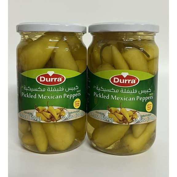 2-Pack - Durra Pickled Mexican Peppers 10.6oz (300g) each