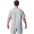 thumbnail image 4 of pstuiky camisetas de hombre, Camisa informal de verano para hombre, de color liso, de manga corta, con solapa y cremallera camisas casuales para hombre s, 4 of 4