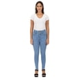 thumbnail image 2 of Pantalón Skinny Britos Jeans Mujer Azul Magic Pomp 025242, 2 of 5