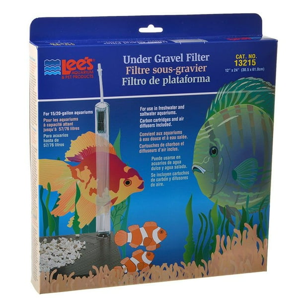 Lees Original Undergravel Filter 24 Long X 12 Wide 15 Gallons Walmart Com Walmart Com Lees Original Undergravel Filter 24 Long X 12 Wide 15 Gallons Walmart Com Walmart Com