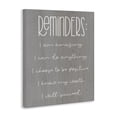 thumbnail image 4 of Stupell Industries Self Confidence Reminders Text & Numbers Painting Wrapped Canvas Art Print Wall Art, 24 x 30, 4 of 8