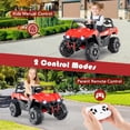 thumbnail image 4 of OLAKIDS 12V Ride on UTV, Battery Powered Off-Road Kids Electric Vehicles with Remote Control, Music, Horn, MP3, Lights, 3 Speeds, Soft Start, Ride on Truck for 3+ Boys Girls, 4 of 9