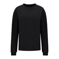 thumbnail image 6 of Sweatshirts for Women Crew Neck Black Solid Color Plush Corduroy Pullover 2025 Fall Fashion Outfits Clothes, 6 of 6