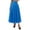 Sea Blue, variant on Beshee Midi Skirt Irregular Mesh Half Length Skirt Women's Multilayer Cake Skirt Poached Long Skirts for Women White L
