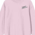 thumbnail image 2 of The Exorcist Regan Upside Down Crawl Crew Neck Long Sleeve Cradle Pink Adult Sweatshirt-Large, 2 of 7