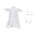 thumbnail image 2 of Pijamas para muñecas de 11.5'', ropa de baño hecha a mano, trajes de baño, ropa interior de moda. Blanco, 2 of 8