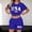 Dark Blue, variant on MAIHAN Women Summer Outfits Summer Outfits Cute Clothes Shirt and Shorts Set Shorts Sets Women 2 Piece Outfits Cotton Outfits Sets