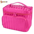 thumbnail image 5 of Spencer Portable Travel Toiletry Bag Waterproof Cosmetic Organizer Case Foldable Makeup Storage Bag Handbag Pouch for Women "Pink", 5 of 10