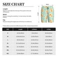 thumbnail image 3 of Kdxio Cute Duck Print Mens Sleep Shorts Bottoms Soft Comfy Pajama Wear Pants with Drawstring Pockets, 3 of 5