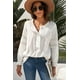 thumbnail image 3 of ABPHQTO Camisa de manga larga con botones de croché de encaje blanco para mujer, 3 of 5