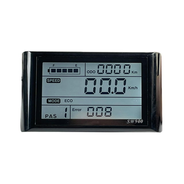 Pantalla LCD de bicicleta eléctrica de 5 pines con conector impermeable para viajes