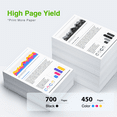 thumbnail image 3 of 67 Ink Compatible for HP 67 Ink Printer Cartridges for 67XL HP Ink Cartridge DeskJet 2752e 2855e, 3 of 8