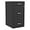 Black, variant on UrbanPro 18" 3-Drawer Modern Metal Organizer File Cabinet in Black
