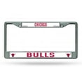 thumbnail image 2 of Chicago Bulls License Plate Frame Chrome, 2 of 2