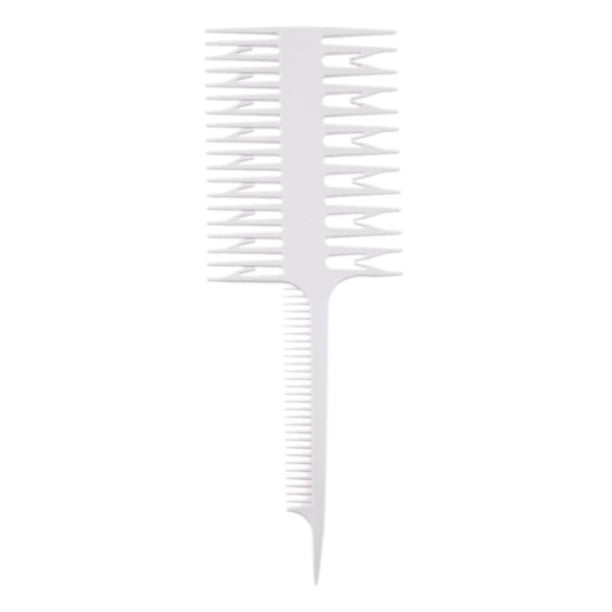 July Memor Professional Fish Bone Shape Comb Hair Dyeing Sectioning ...