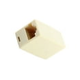 thumbnail image 5 of Unique Bargains Plastic RJ45 Double Female Telephone Jack Adapter Connector for Phone Line, 5 of 6