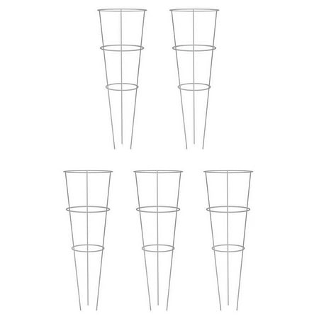 Glamos Wire 42" Galvanized Steel Tomato Cage (5 Pack)