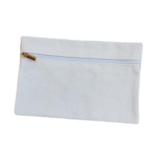 Bolsillo lateral cosido con cremallera. Ligero para prendas de vestir, abrigos, sudaderas y lona. Blanco