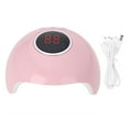 thumbnail image 1 of Lámpara de uñas UV/LED de 36W, secadora, fuente de luz dual, máquina de fototerapia de gel para uñas, USB, 1 of 8