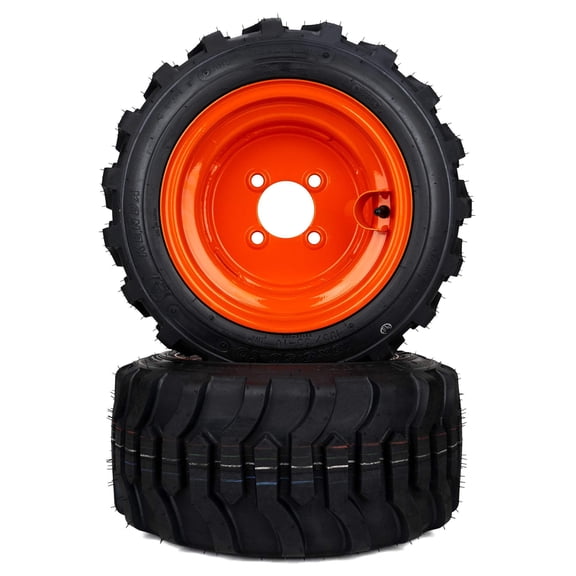 (2) Industrial Tire Assemblies 18x8.50-10 Fits Kubota BX Series K2581-18610