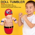 thumbnail image 5 of Saco de boxeo inflable de seguridad, juguetes de plástico de dibujos animados para niños, juego deportivo, 5 of 5