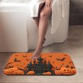 thumbnail image 4 of 1pc Halloween Scene Absorbent Non-Slip Bathroom Thickened Flannel Rug Decor,Soft,Quick Drying,Suitable For Indoor/outdoor Use,Bathrooms,Bedrooms,Kitchens,Terrace,Laundry Rooms,16"x24", 4 of 9