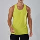 thumbnail image 1 of pstuiky Camiseta sin mangas para hombre, Camiseta deportiva informal de color liso y elástica con cuello redondo para hombre Chaleco de hombre xxl, 1 of 8