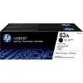 thumbnail image 1 of HP 83A (CF283AD) Black Original LaserJet Toner Cartridges, 2 pack, 1 of 7