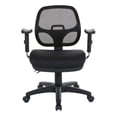 thumbnail image 4 of Chaise de Bureau Ergonomique pour Tâches avec Accoudoirs Réglables en Noir Charbon, 4 of 7