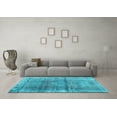thumbnail image 3 of Ahgly Company Indoor Rectangle Persian Light Blue Traditional Area Rugs, 2' x 3', 3 of 4