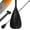C:Black paddle, variant on SUP Paddle - Adjustable 3 count Stand Up Paddle Board Paddle with Lock Design Floating Alloy Shaft Paddleboard Paddle